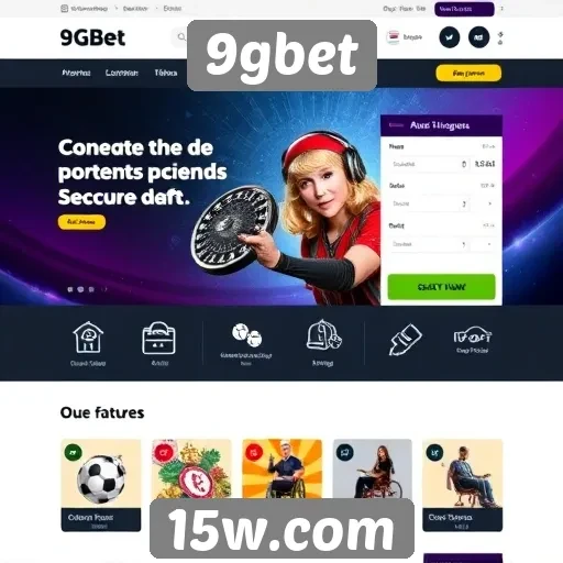 Acessibilidade e design do site 9gbet analisados